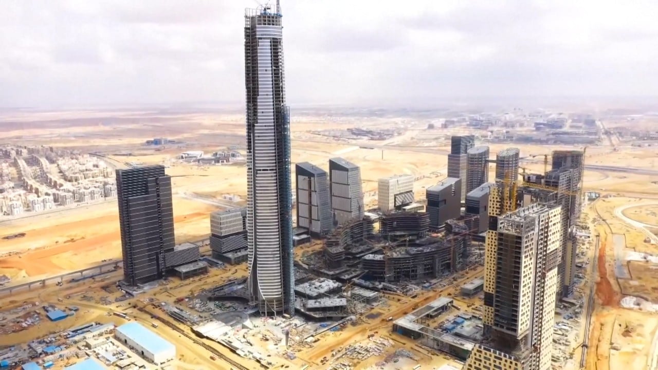 China is building a new Egyptian capital in the desert under its Belt and Road Initiative 