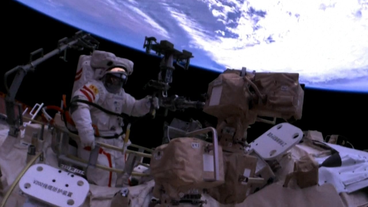 China’s Shenzhou 15 astronaut crew complete their first spacewalk 