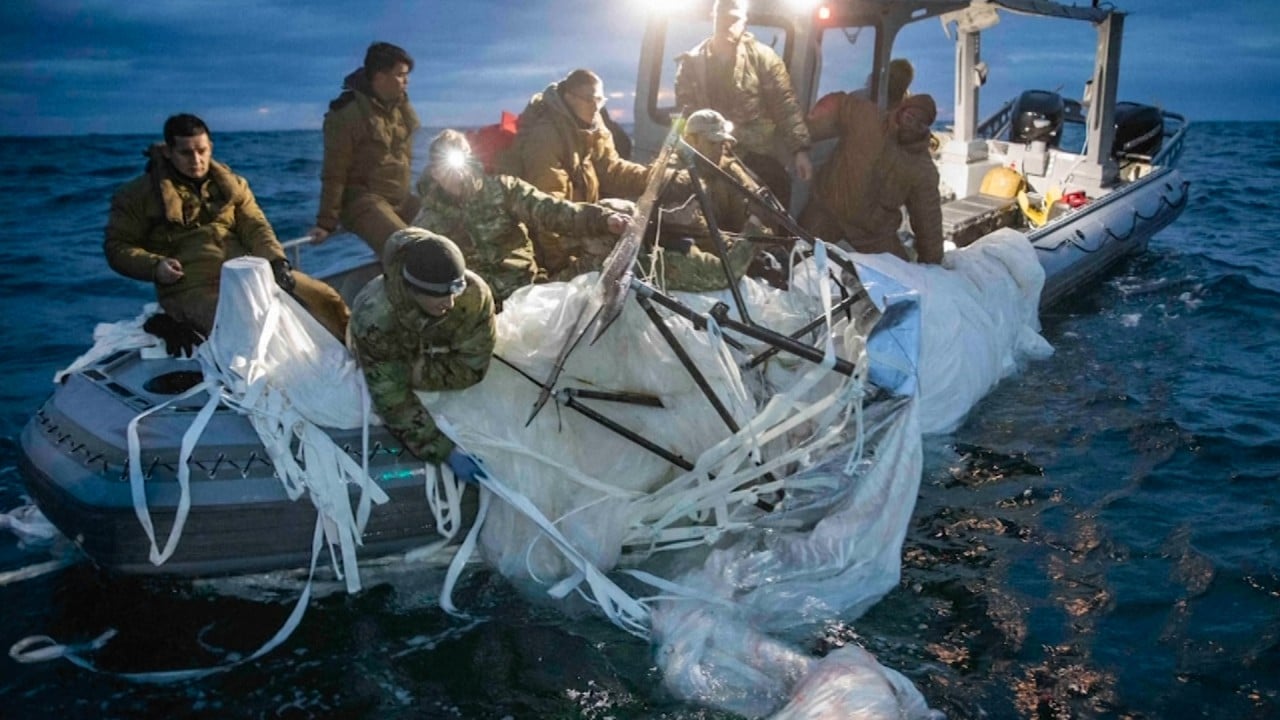 Beijing insists ‘balloon does not belong to America’ as US recovers wreckage from sea