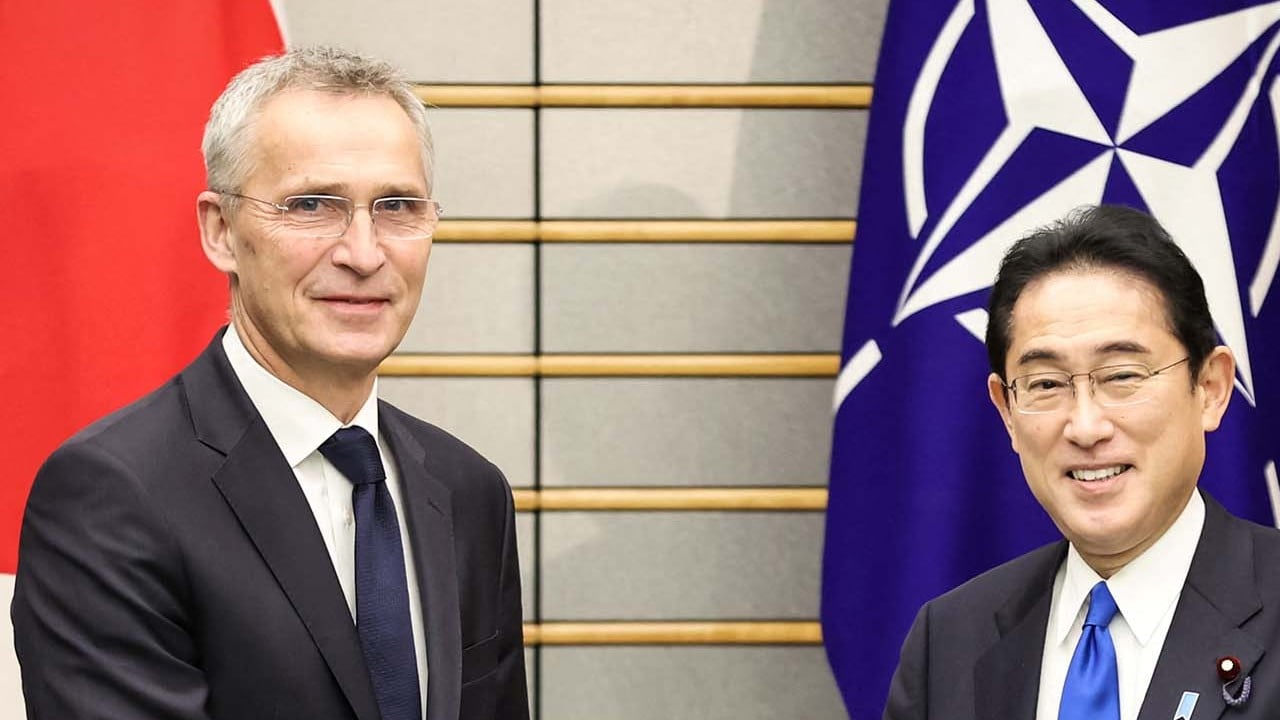 Nato chief says China ‘learning lessons’ from Russia’s invasion of Ukraine 