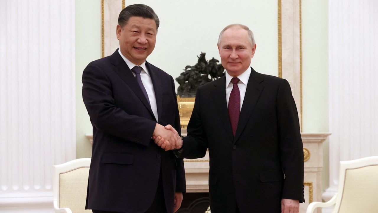 Xi Jinping in Moscow to discuss Chinese peace plan for Ukraine with Russia’s Vladimir Putin