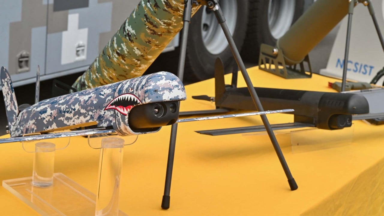 Taiwan unveils a home-grown ‘kamikaze’ portable attack drone 