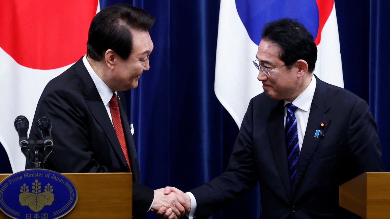 Japan and South Korea hail thaw in ties as leaders resume mutual visits amid missile threats