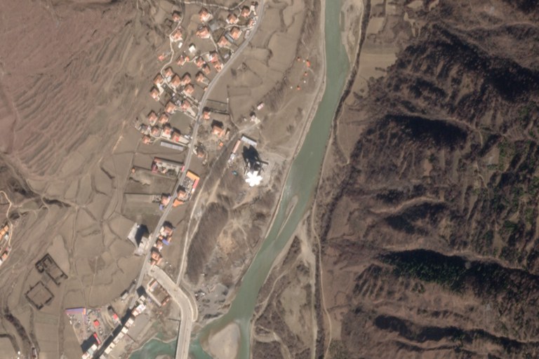 The image was taken from Nov. 19, 2019. Planet Lab