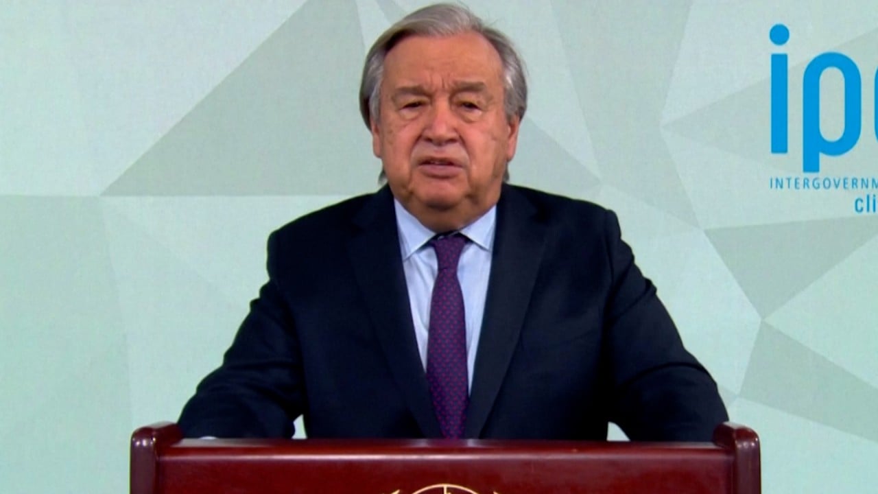 ‘Climate time bomb ticking’: UN chief says carbon emissions must be urgently cut