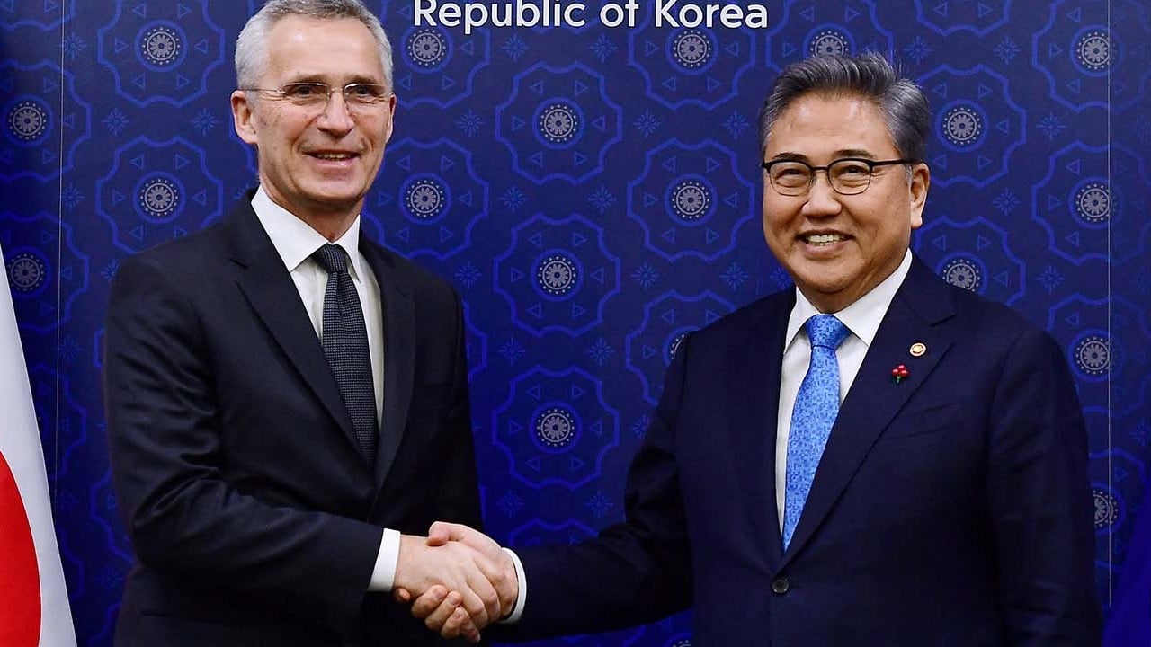 Nato chief visits South Korea and Japan to discuss North Korea, Ukraine war, China