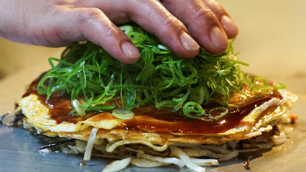 Chow down on Hiroshima’s famous ‘okonomiyaki’ pancake with a G7-inspired twist