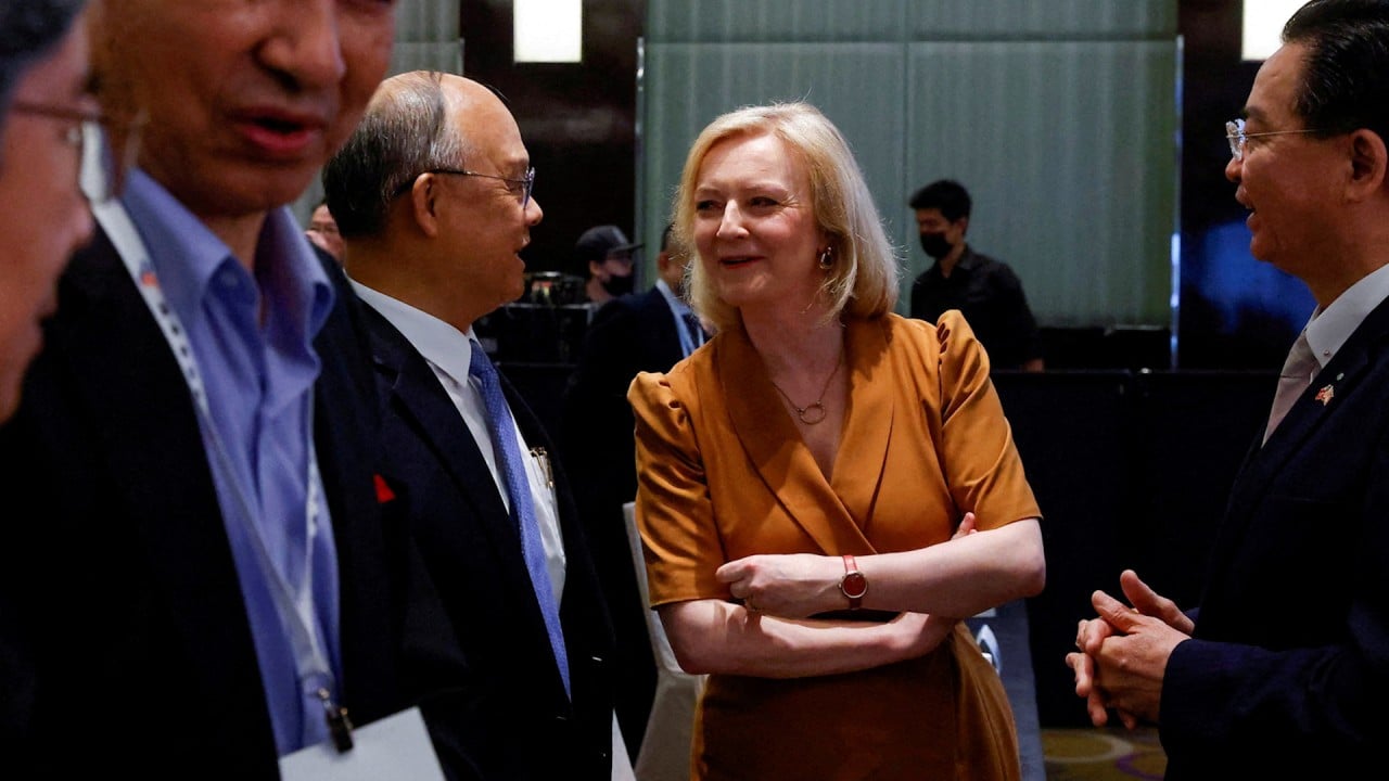 Beijing slams Taiwan visit by British ex-PM Liz Truss as ‘dangerous political show’