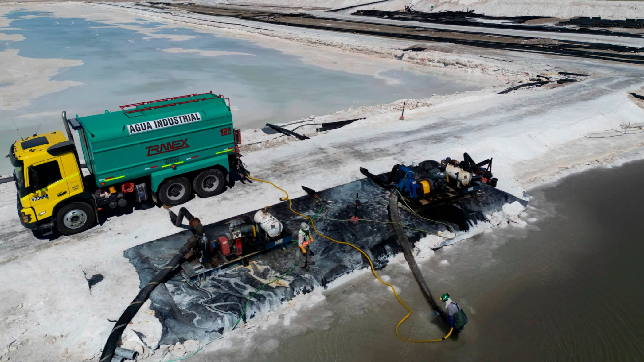 Albemarle lithium mine in Chile’s Atacama Desert