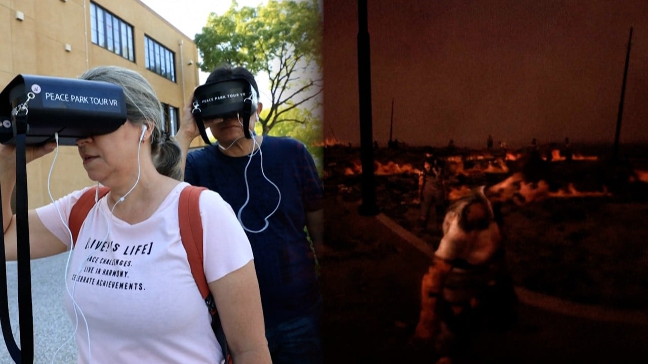 Atomic bomb survivors help virtual reality company recreate Hiroshima attack