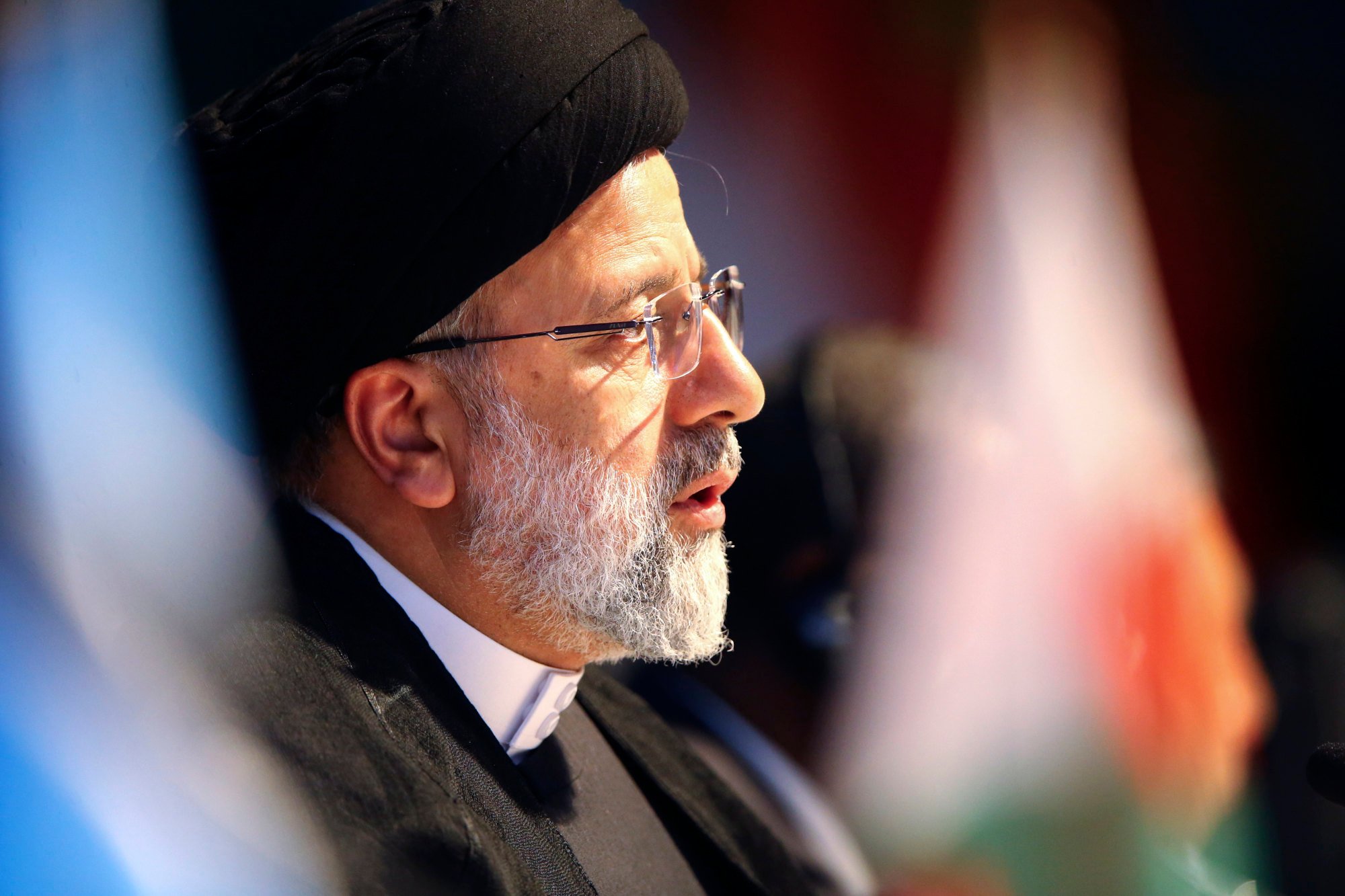 Iranian President Ebrahim Raisi addresses the Brics Summit, in Johannesburg, South Africa, on August 24. The Brics leaders announced that they would welcome six new members in January next year: Iran, Argentina, Egypt, Ethiopia, Saudi Arabia and the United Arab Emirates. Photo: AP