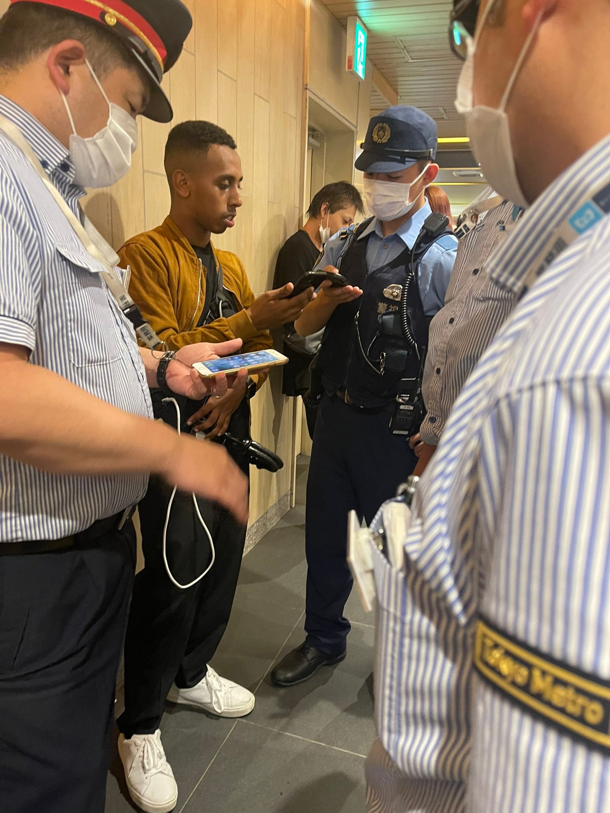 Johnny Somali, was arrested in late August after allegedly breaking into a construction site in Osaka. Photo: Twitter @g_menguts_ch
