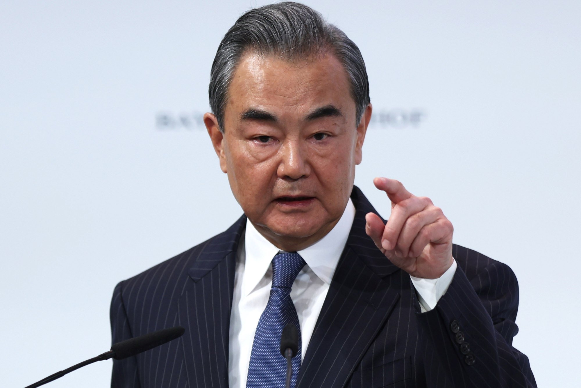 Chinese Foreign Minister Wang Yi urged Asean to work with China to agree a code of conduct in the South China Sea. Photo: EPA-EFE