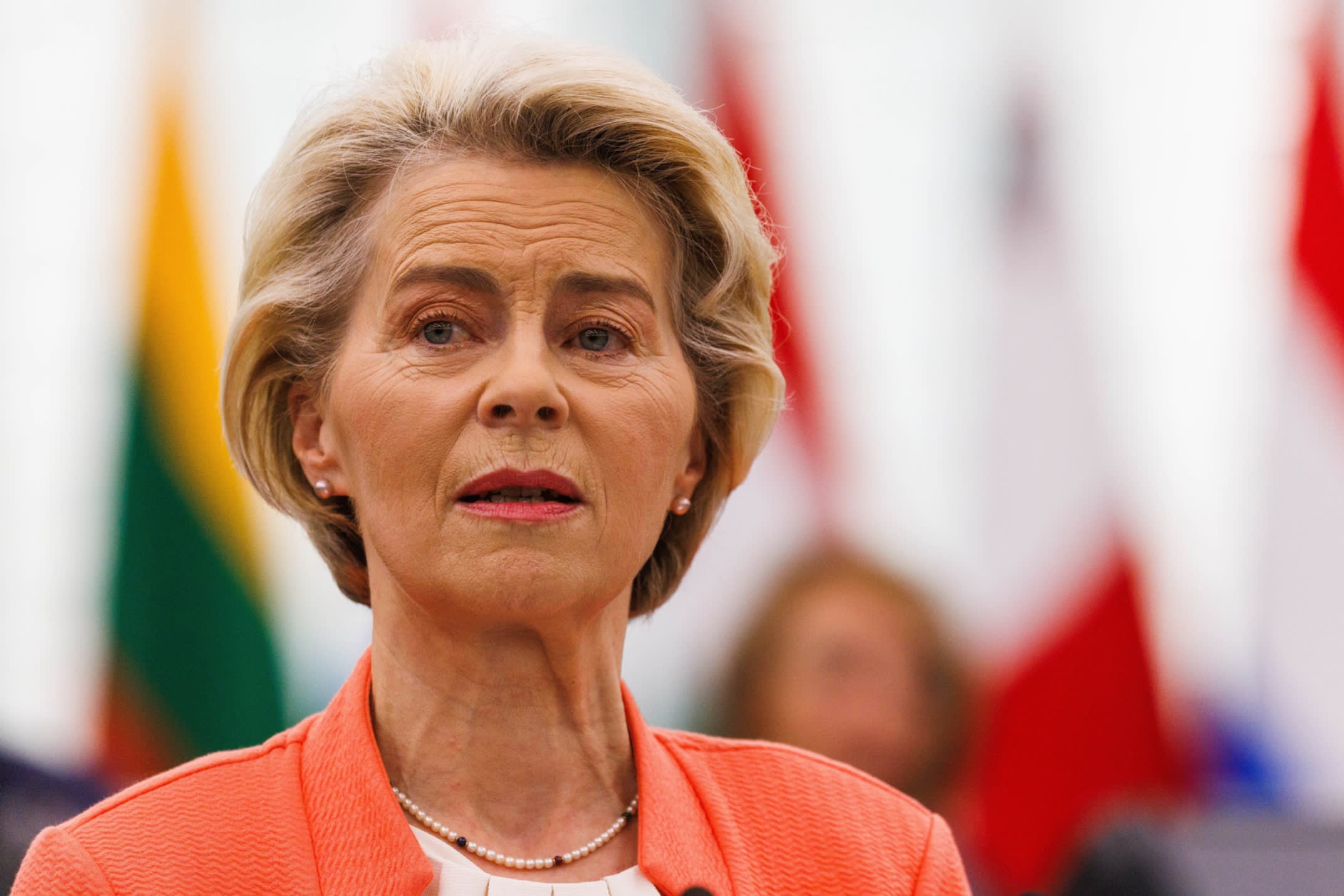 EU moves against China’s electric- car makers in bid to shield own industry 1 European Commission president Ursula von der Leyen