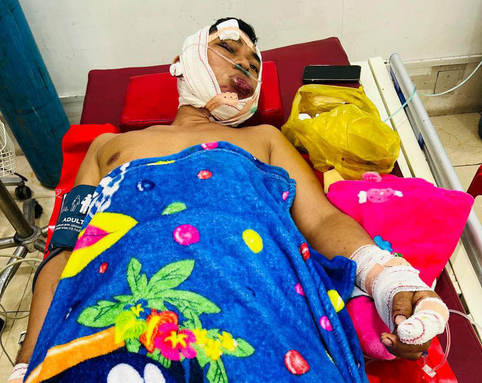 Masked men savagely beat activist who called out Cambodian minister 1 masked men savagely beat activist who called out cambodian minister