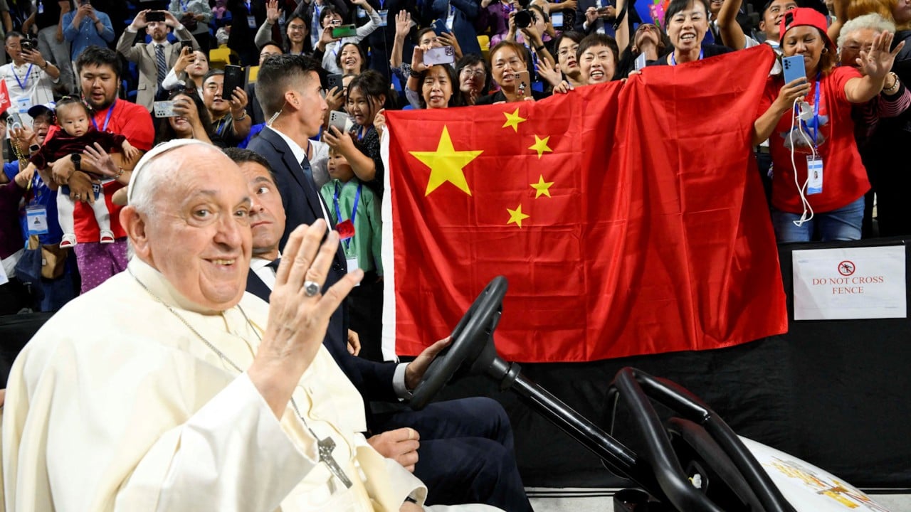 pope francis returns to rome from mongolia trip dominated by china 1