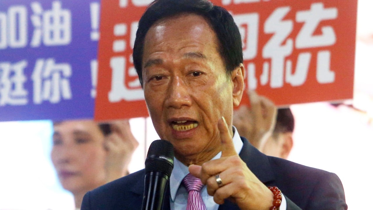 taiwan election foxconn founder terry gou taps star powered running mate to boost sluggish presidential bid 1