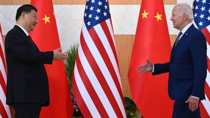 Joe Biden meets Xi Jinping at a G20 Summit in Bali