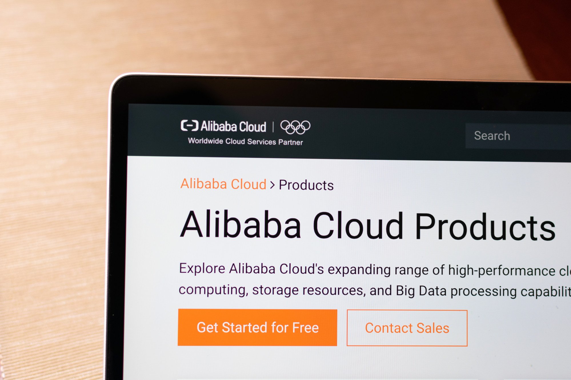 Alibaba Cloud, the digital technology unit of Alibaba Group Holding, has been a major sponsor of the Olympic Games since 2017. Its technology has helped drive efficiencies in the organisation of international sporting events under the International Olympic Committee. Photo: Shutterstock