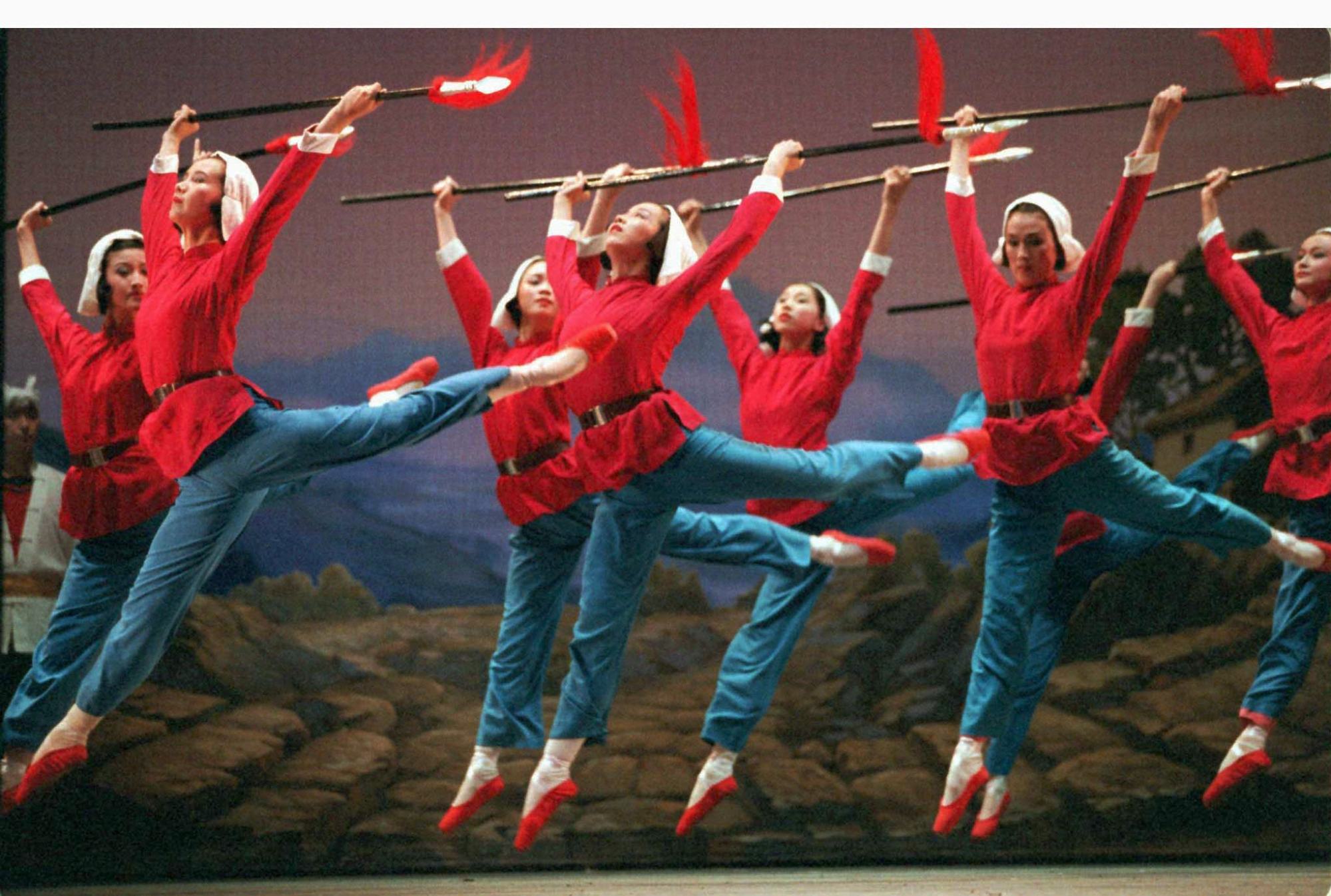 During the Cultural Revolution, ballet became an ideological tool for revolutionary works. Photo: Reuters
