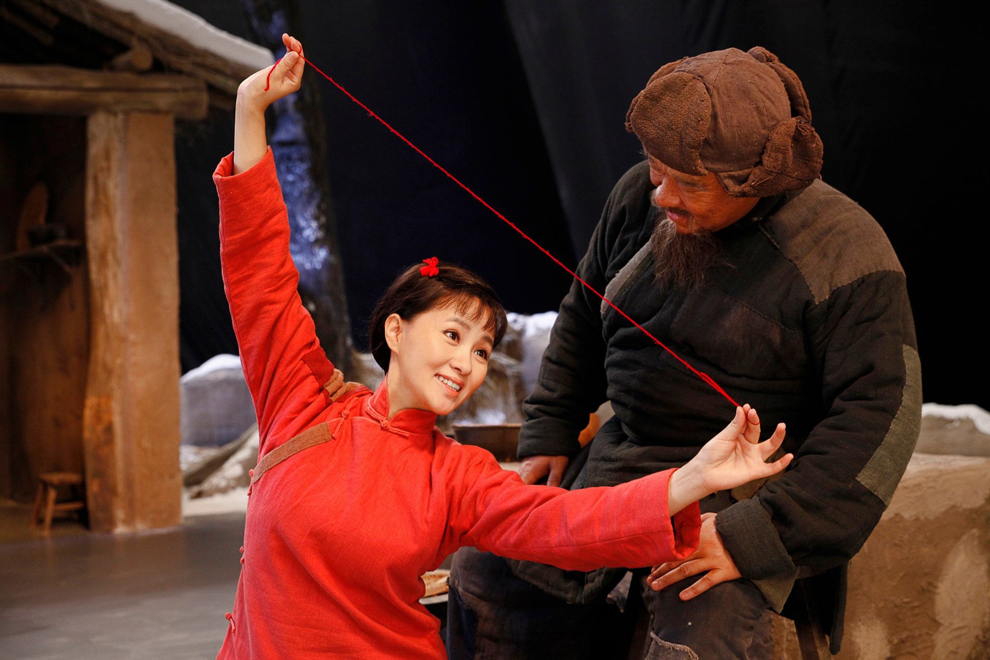 An early scene from China’s Cultural Revolution ballet The White-Haired Girl, before the principal female character’s hair changes colour overnight because of her trials and tribulations. Photo: Handout