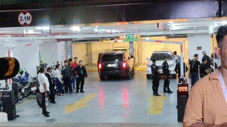ENG_KHM_PornArrests_10262023.2.jpg Police in Cambodia detained several Chinese and Vietnamese nationals, as well as Cambodians, in the raid on the condominium in Phnom Penh, Tuesday, Oct. 24, 2023. Credit: Facebook/Ministry of Interior Spokesman Touch Sokhak