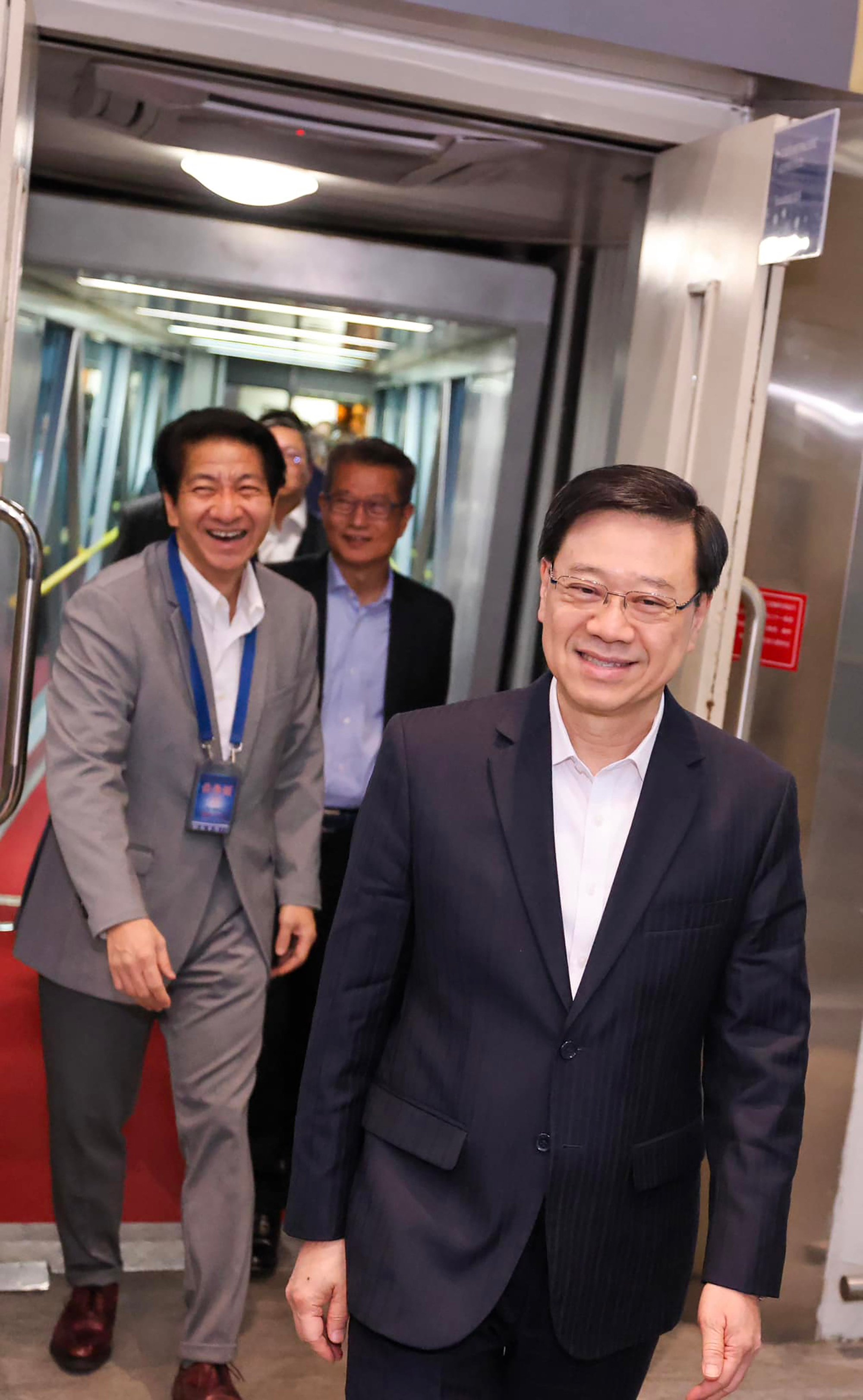 Hong Kong Chief Executive John Lee Ka-chiu led a 70-strong delegation of political and business heavyweights to Beijing to attend the third Belt and Road Forum. Photo: John Lee/Facebook