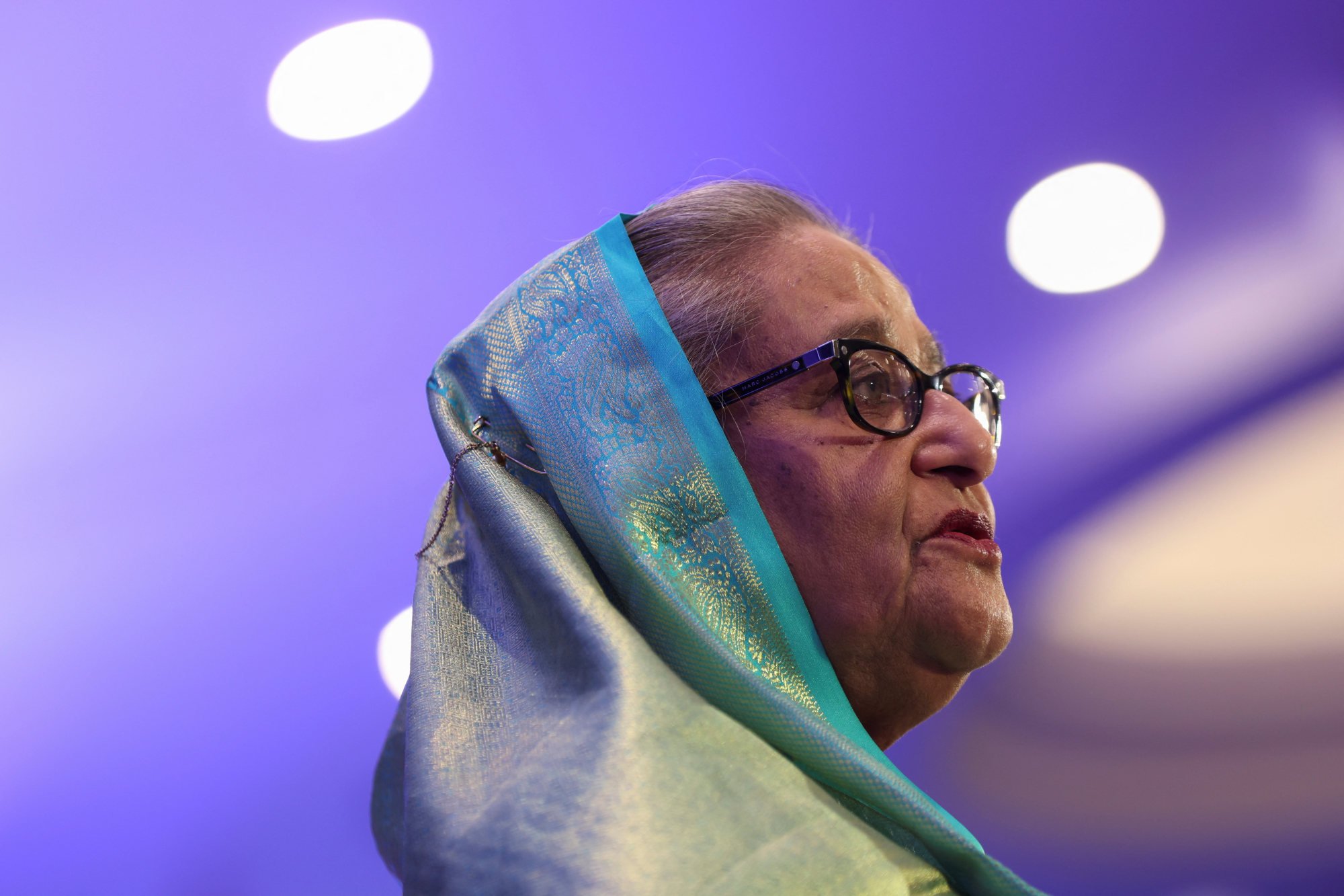 Bangladeshi Prime Minister Sheikh Hasina has urged ceasefires in the Middle East and Ukraine. Photo: Reuters