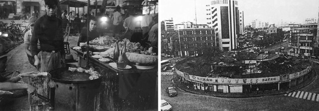 ENG_CHN_FEATUREAnatomyOfANightMarket_10182023.5.jpg The Ningxia market began as a ring of shabby vendor stalls in the middle of a Taipei intersection in Taiwan. Credit: Ningxia Night Market Association