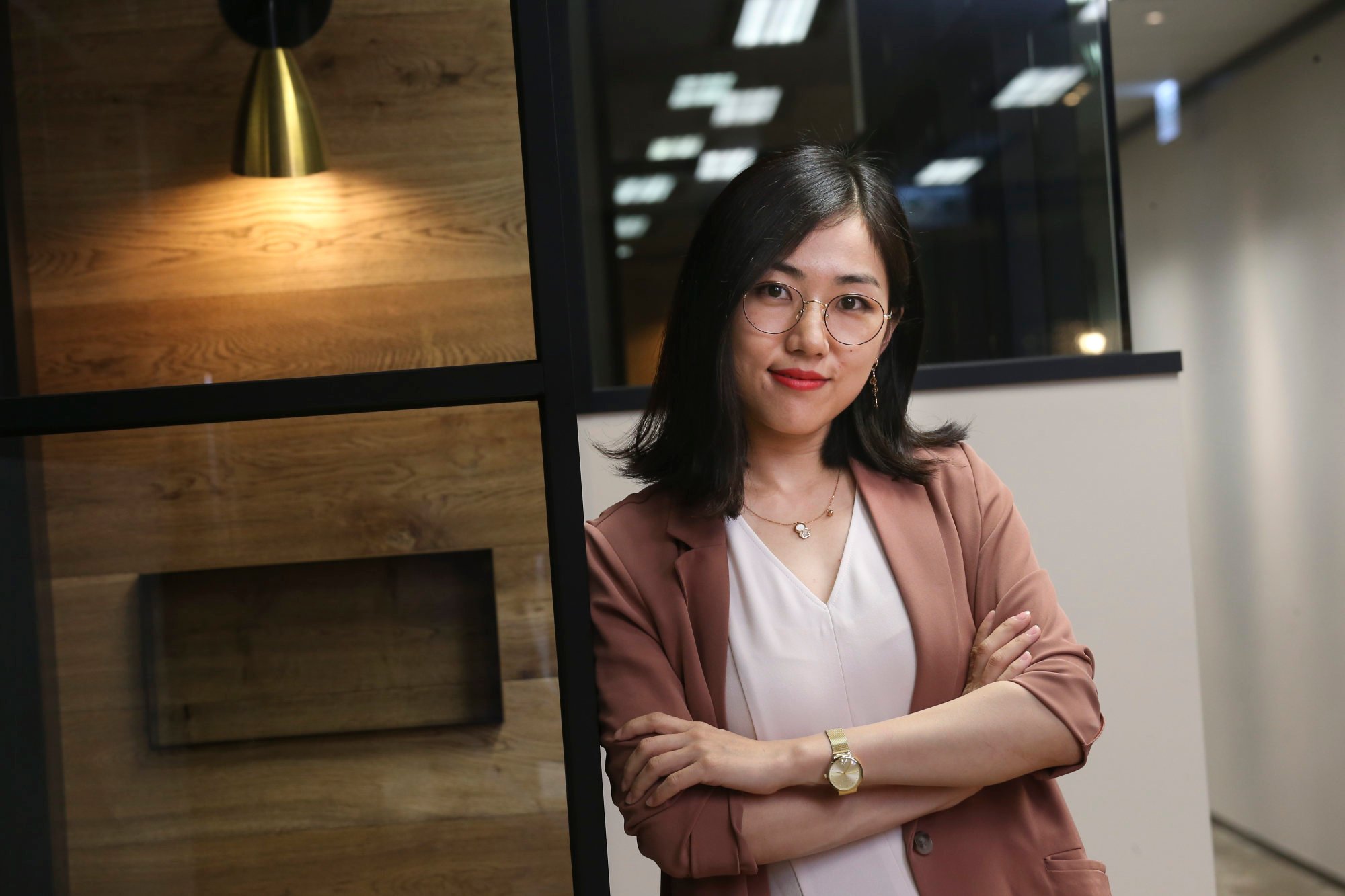 Author Hao Jingfang is among the Chinese luminaries visiting the US on behalf of Beijing. Photo: K.Y. Cheng leading chinese academic and cultural figures call for sino us people power and friendship 1