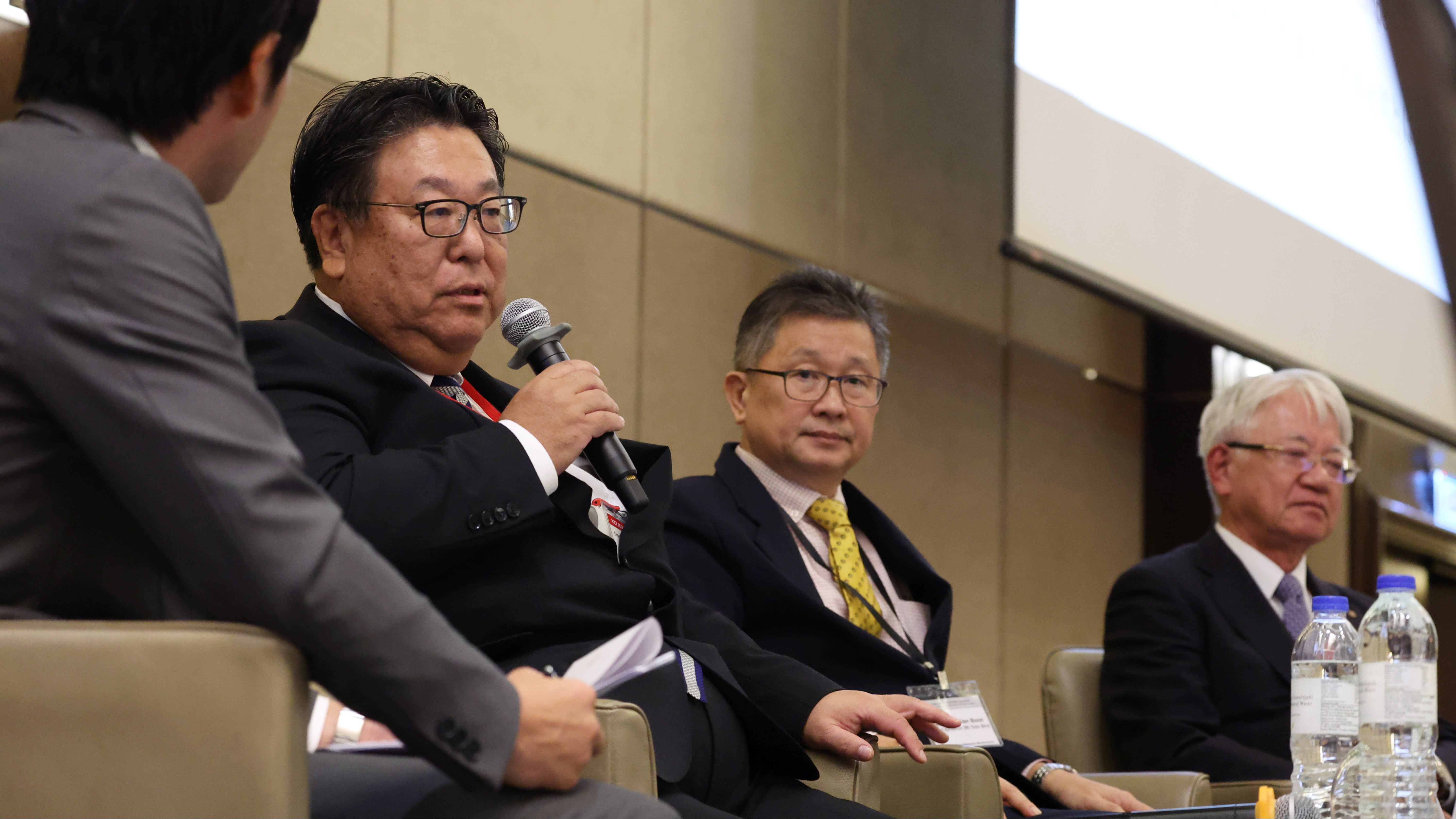 A panel of speakers at the Malaysia-Japan Economic Dialogue in Kuala Lumpur