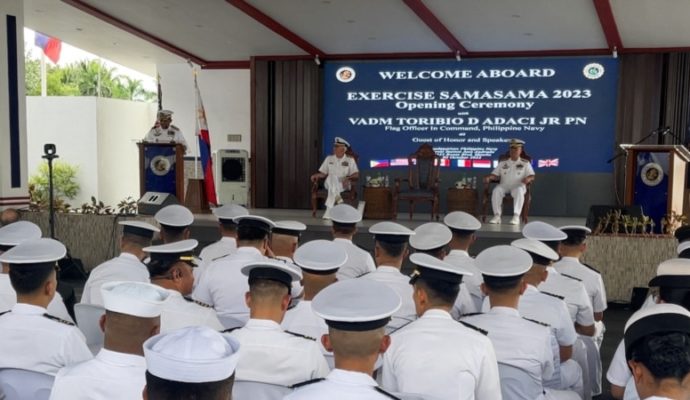 philippines allies kick off naval drills amid asia pacific tension