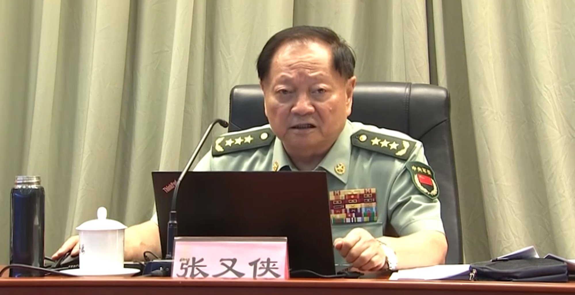 General Zhang Youxia, first vice-chairman of the PLA’s Central Military Commission. Photo: CCTV