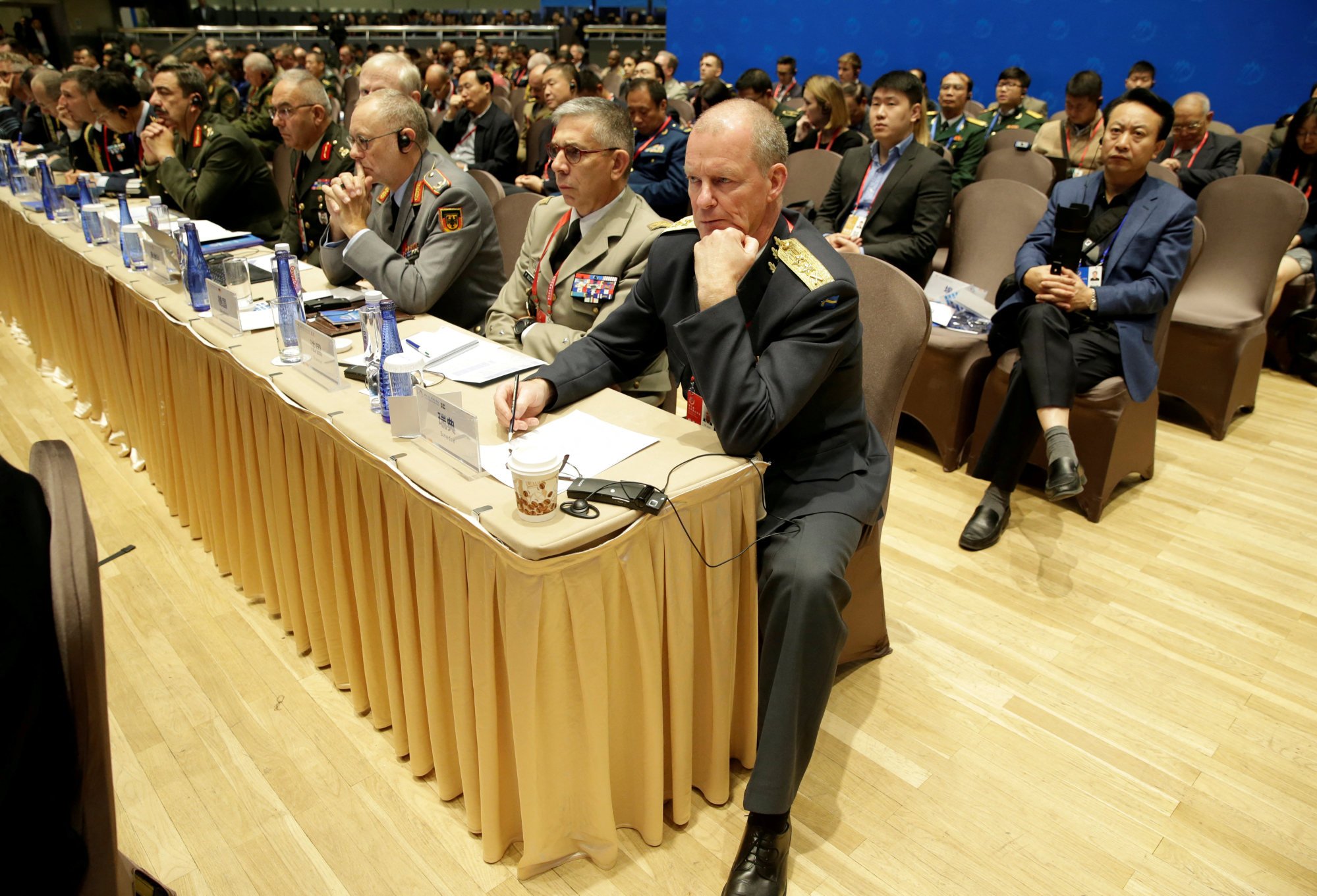 Beijing hosted the last in-person Xiangshan Forum in 2019. Photo: Reuters