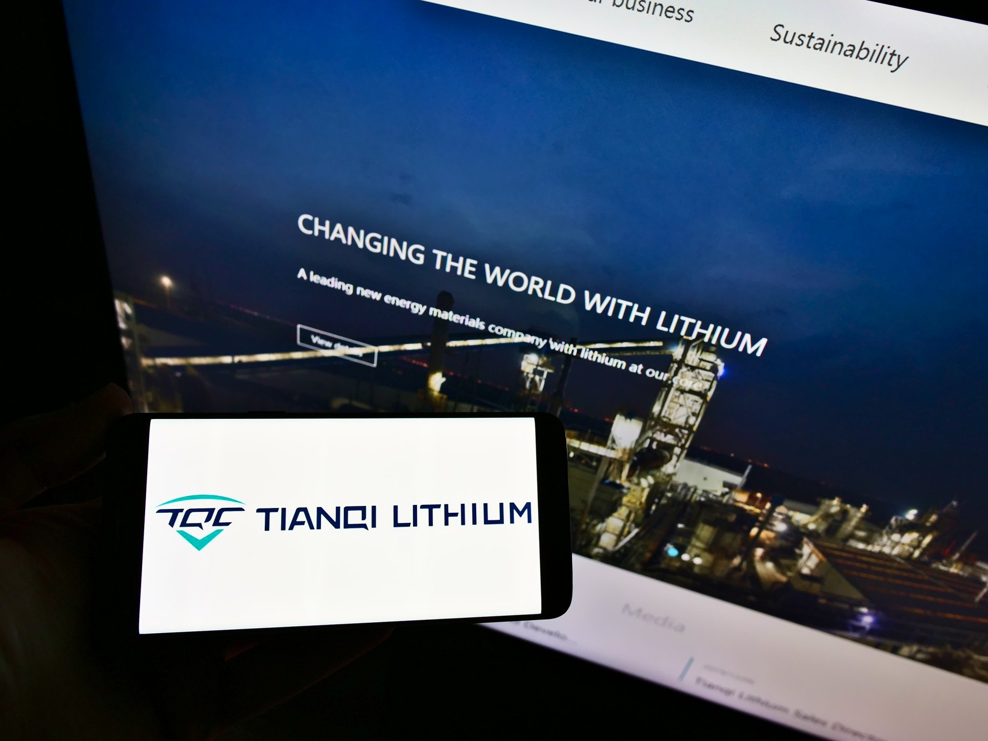Sichuan-based Tianqi and Chile’s SQM, the world’s premier lithium producer, have entered into a joint venture. Photo: Shutterstock Images