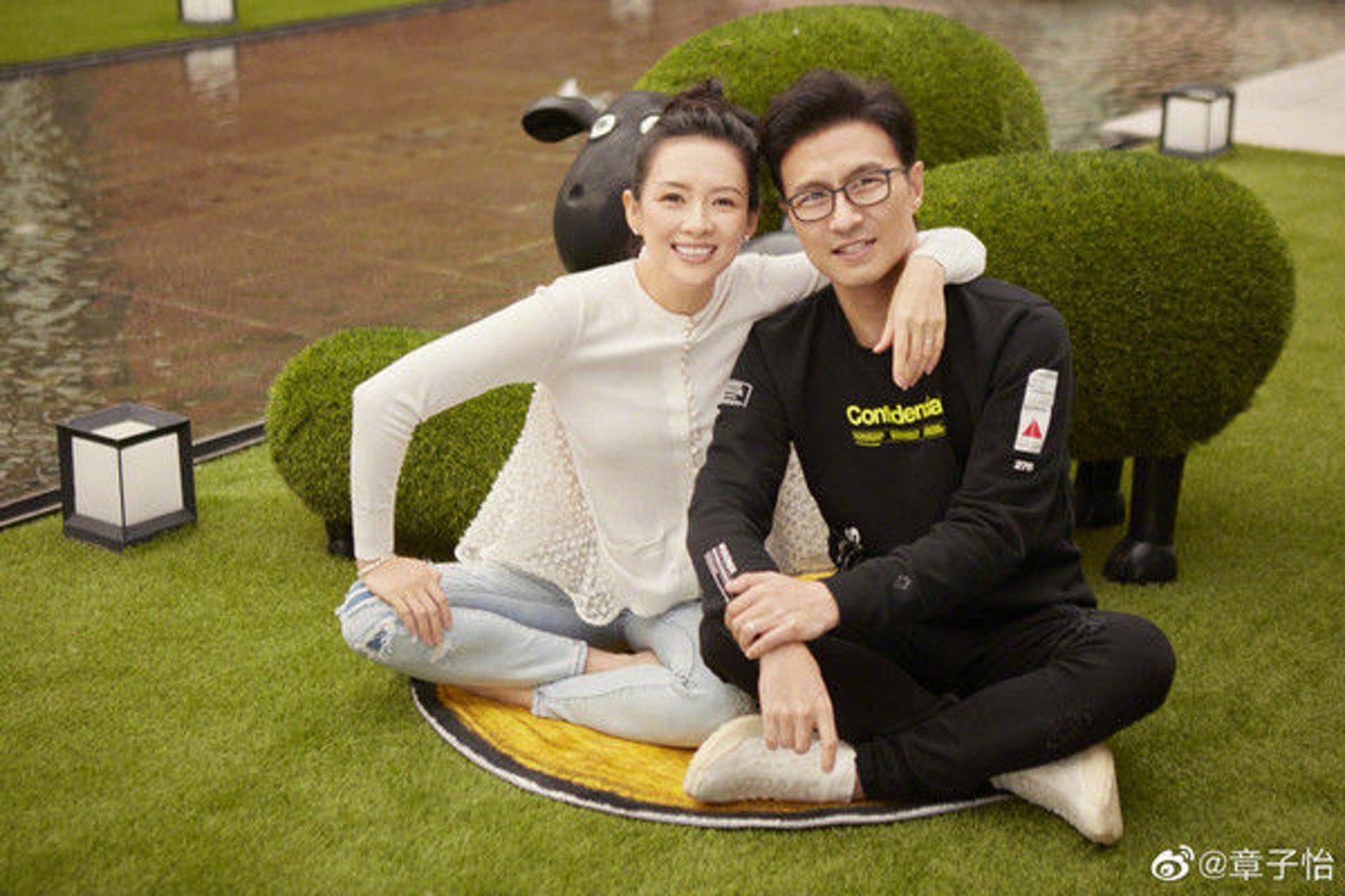 Zhang Ziyi and Wang Feng. The couple announced their divorce on Weibo on October 23. Photo: Weibo/Zhang Ziyi zhang ziyis divorce china sacks li shangfu john lees policy buffet scmps 7 highlights of the week 2