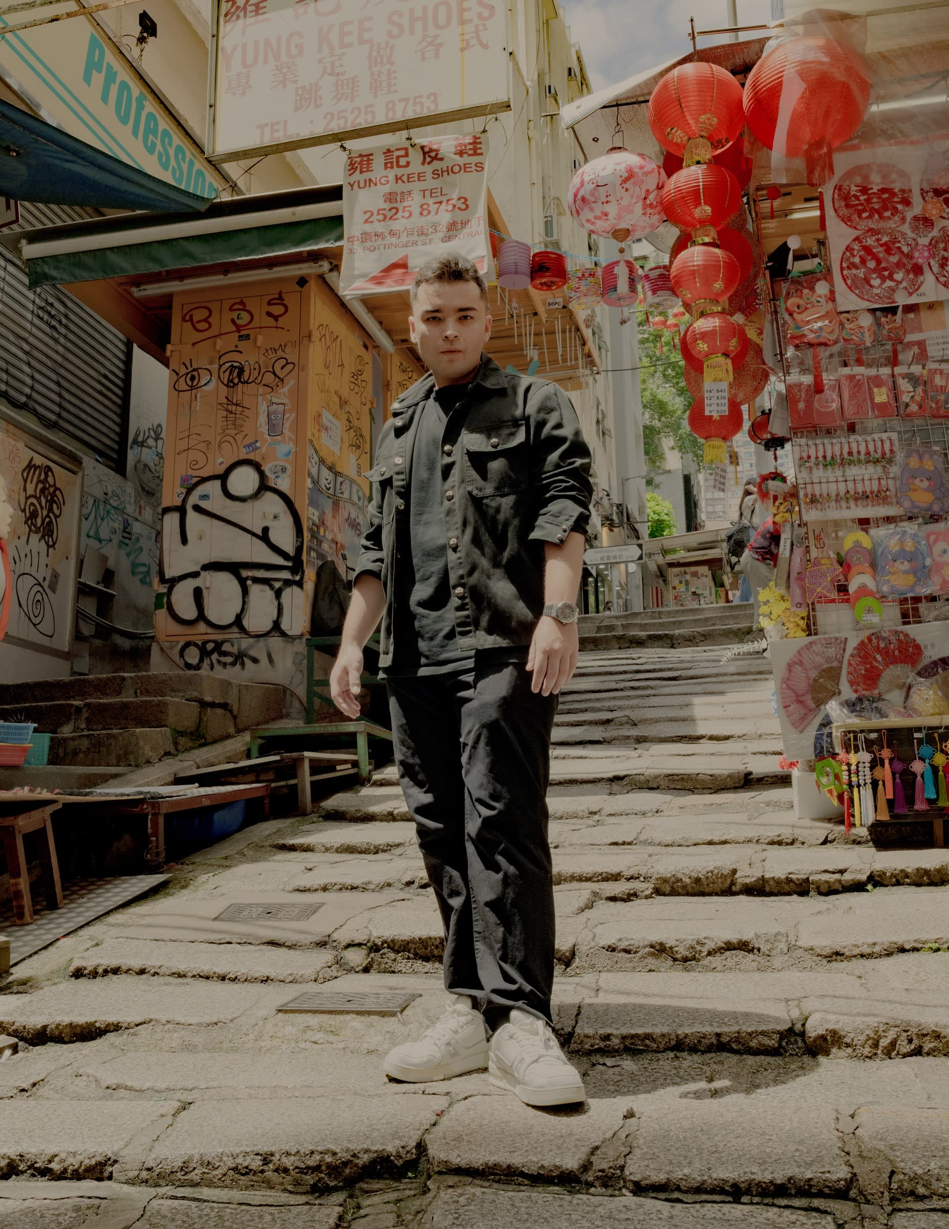 Chu on Hong Kong’s Pottinger Street