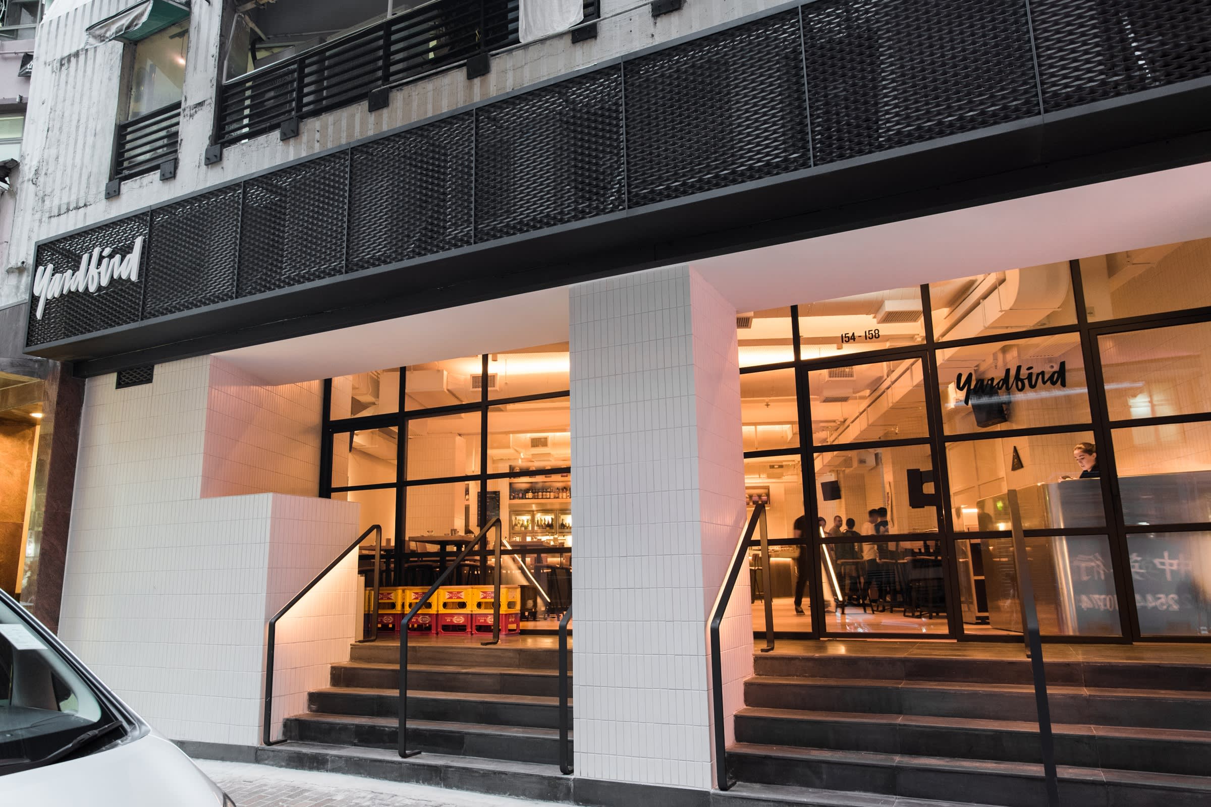 Yardbird restaurant in Sheung Wan, known for its chicken dishes