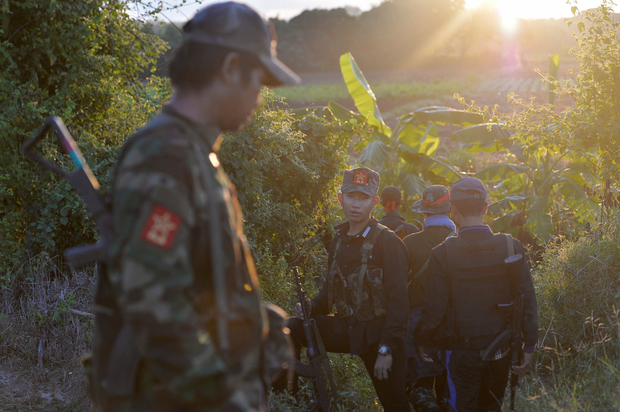 People’s Liberation Army forces pictured near the Myanmar border. Last week China announced joint exercises in the region. Photo: Reuters