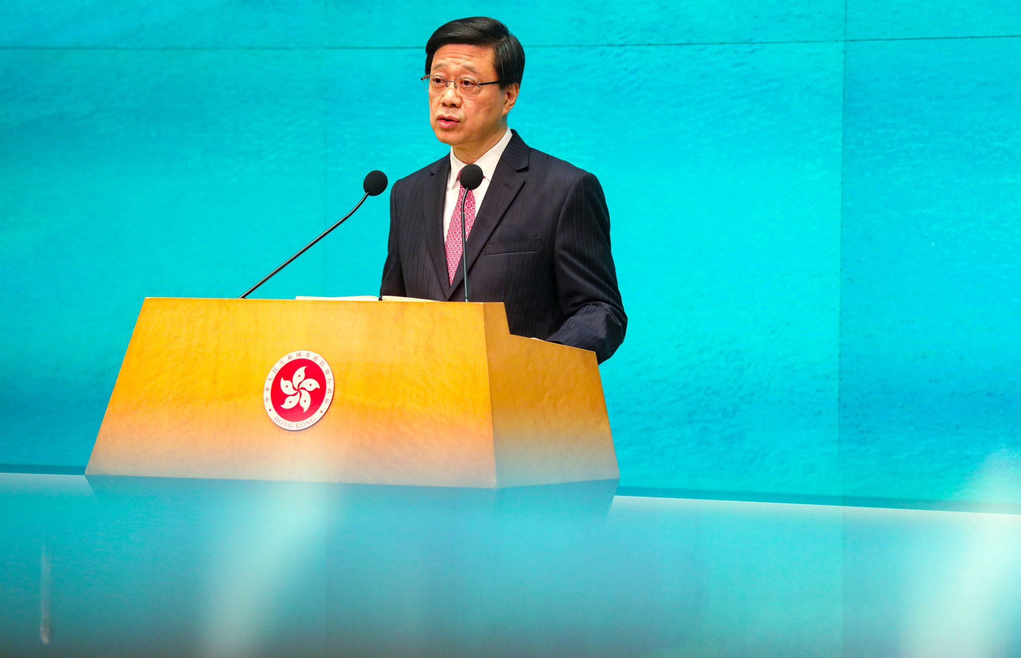 Could recent candid remarks on Hong Kong-US ties from city leader John Lee be a subtle call for a recalibration of ties? Photo: Sun Yeung