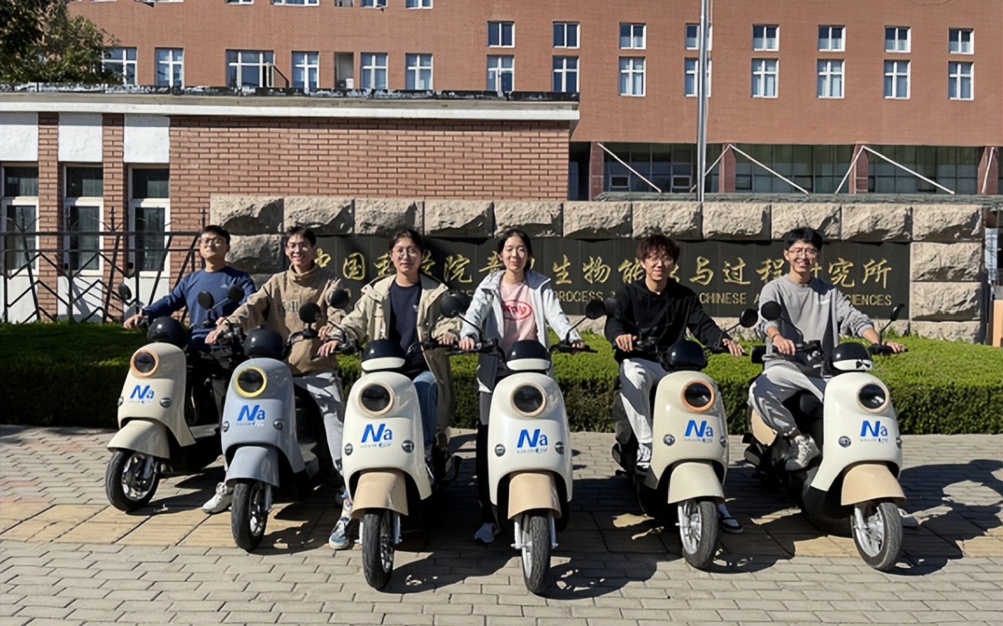 The QIBEBT research test electric scooters that use new sodium-ion batteries. Photo: Handout