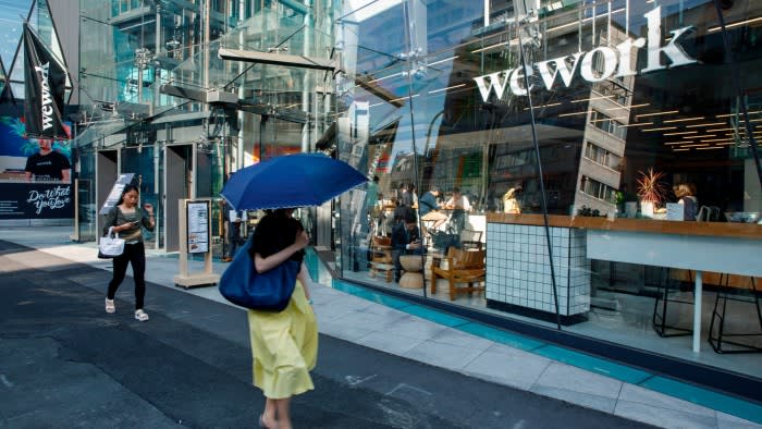 A WeWork office