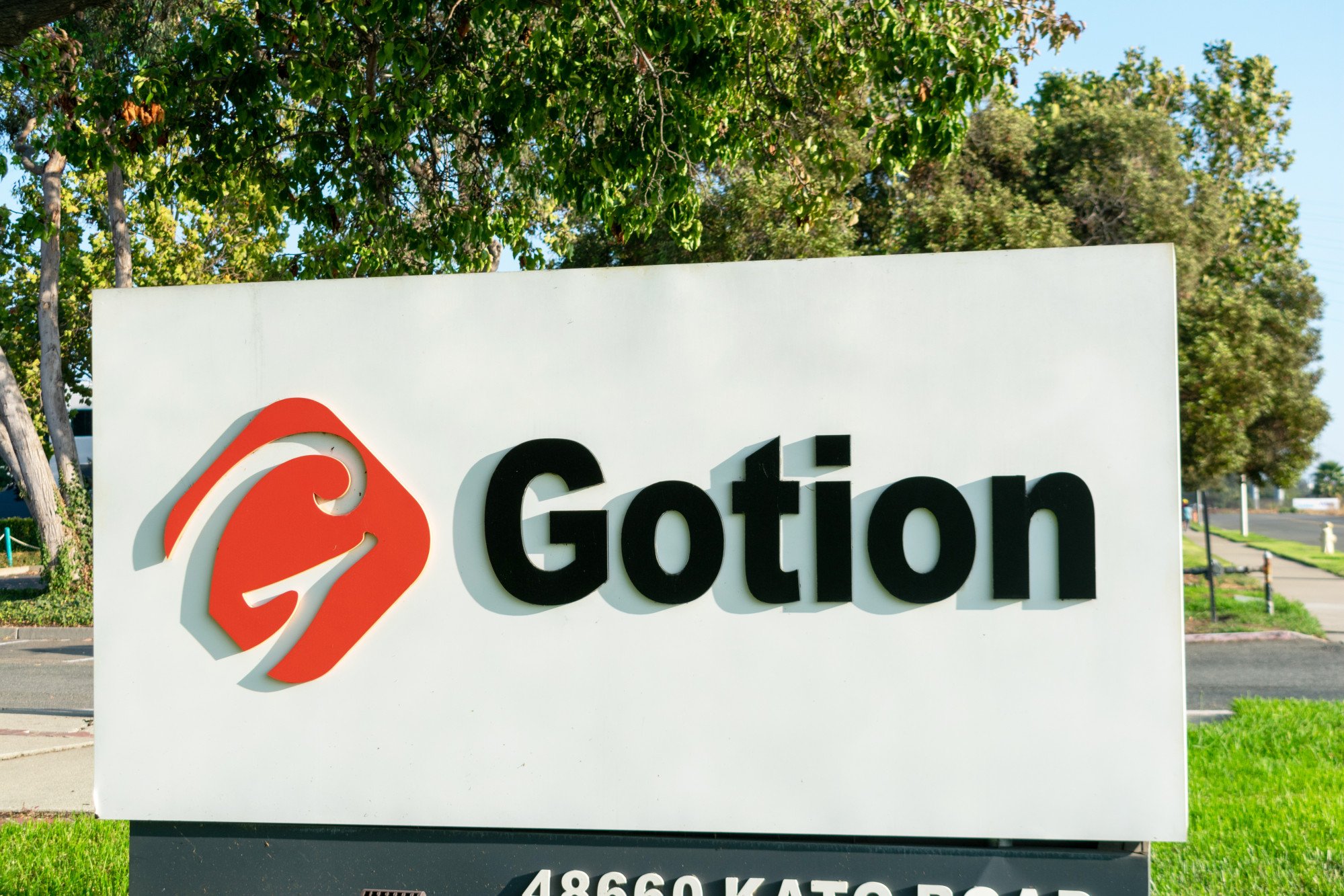 Gotion’s sign and logo at its US headquarters in Fremont, California. Photo: Shutterstock Images