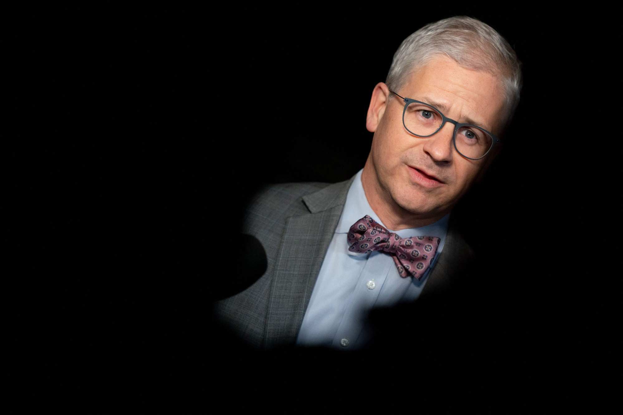 US Representative Patrick McHenry, a Republican from North Carolina, opposed the inclusion of a measure restricting outbound investment in China. Photo: AFP