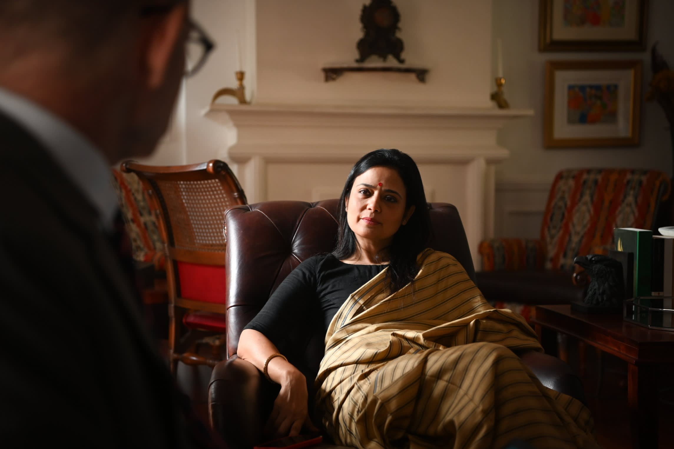 Moitra, pictured in New Delhi last month