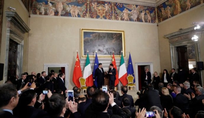 italy tells china its leaving the belt and road initiative