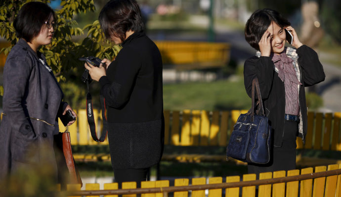 no more fighting texts allowed in north korea