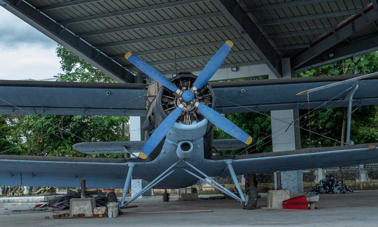 antonov.jpg A Soviet AN-2 aircraft is seen at Lao People's Army Museum, Vientiane, June 25, 2023. Photo: Tran Viet Duc/RFA
