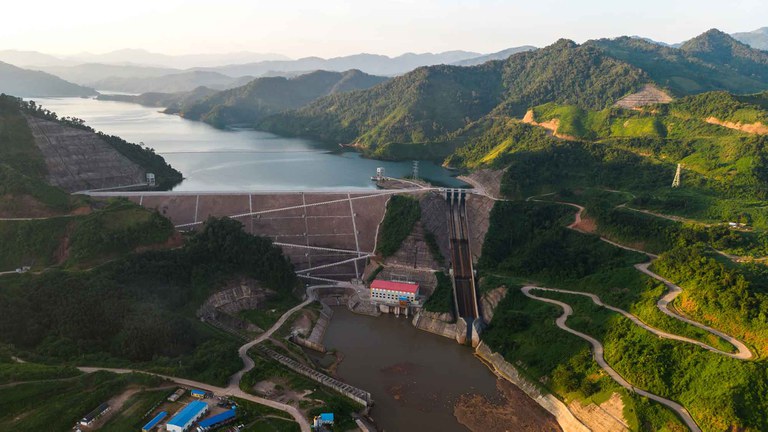 laos-dam.jpg The Nam Ou 7 hydropower plant of the Nam Ou River Cascade Hydropower Project in northern Laos' Phongsaly province is seen Sept. 27, 2022. Credit: Kaikeo Saiyasane/Xinhua via Getty Images