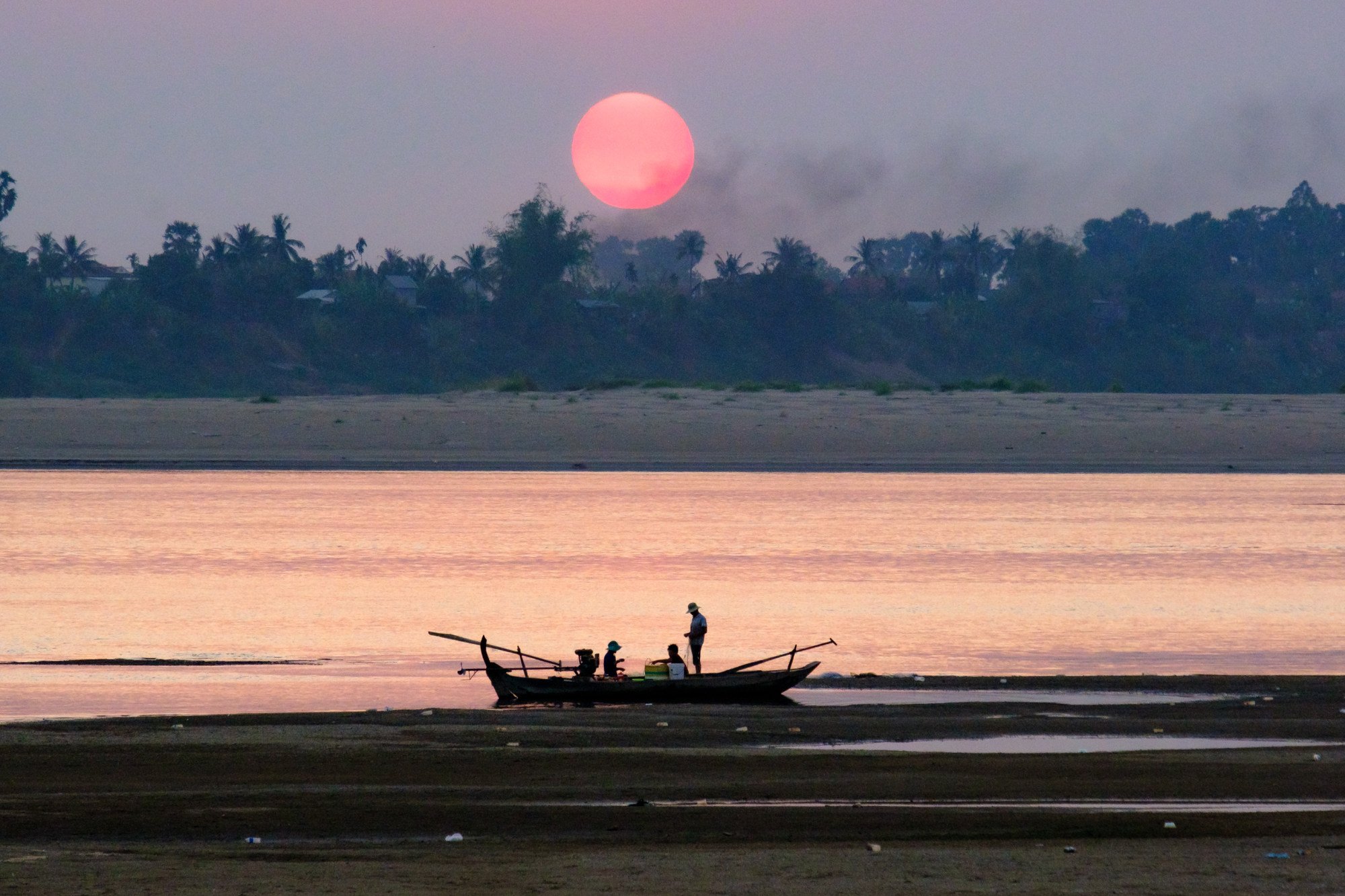 Southeast Asia’s longest river, the Mekong, is a vital waterway in the continent, travelling around 4,900km from its source to the Mekong Delta. Photo: Mekong River Commission